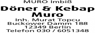 Döner Kebap Muro